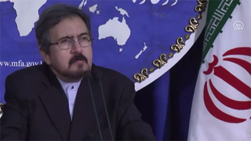 el portavoz de Exteriores iraní, Bahram Qasemi Irán llama al diálogo para resolver la crisis de Qatar